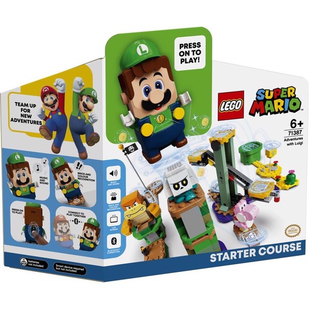 Eventyr med Luigi  -  startbane - 71387 - LEGO Super Mario
