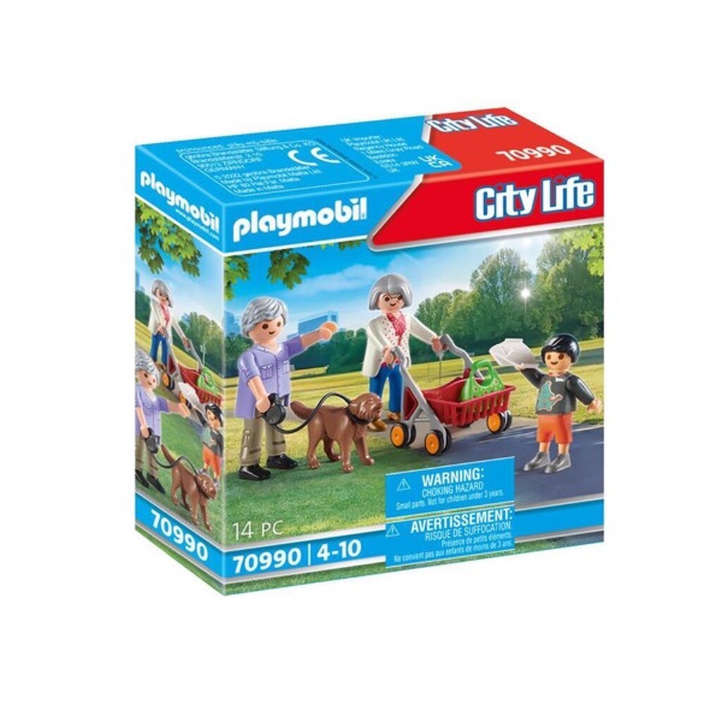Bedsteforældre med børnebørn - PL70990 - PLAYMOBIL City Life