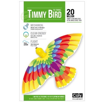 Timmy Bird legetøjsfugl - kan flyve uden batterier - Kan flyve 30 meter