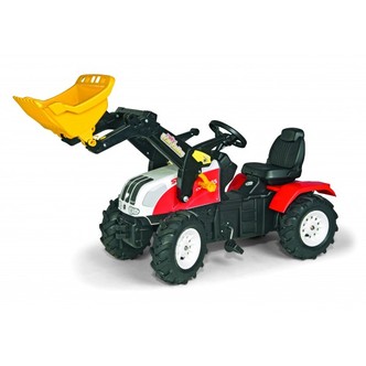 Rolly Toys Pedaltraktor Steyr 6225 Frontskovl