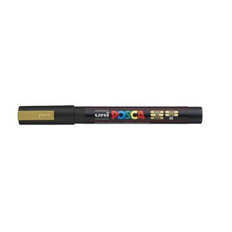 Posca Tusch Guld - PC-3M - 1stk