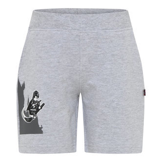 Parker sweat shorts - Grey Melange - 122