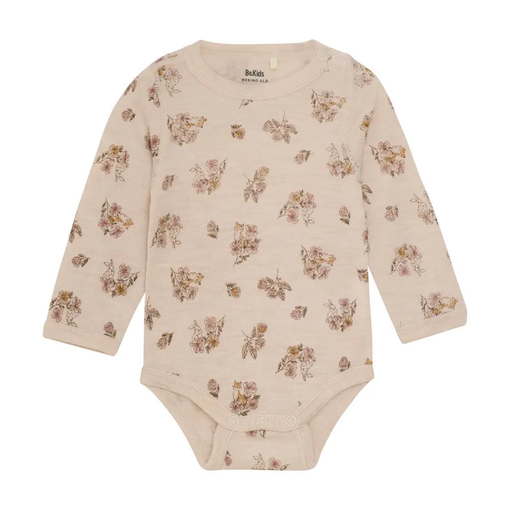 Uld Body Langærmet - AOP - 6051 - 100