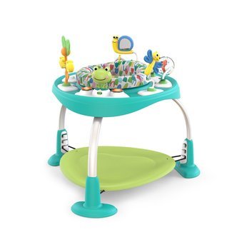 Bounceâ¯Bounceâ¯Baby 2-i-1 Legetrampolin og Bord