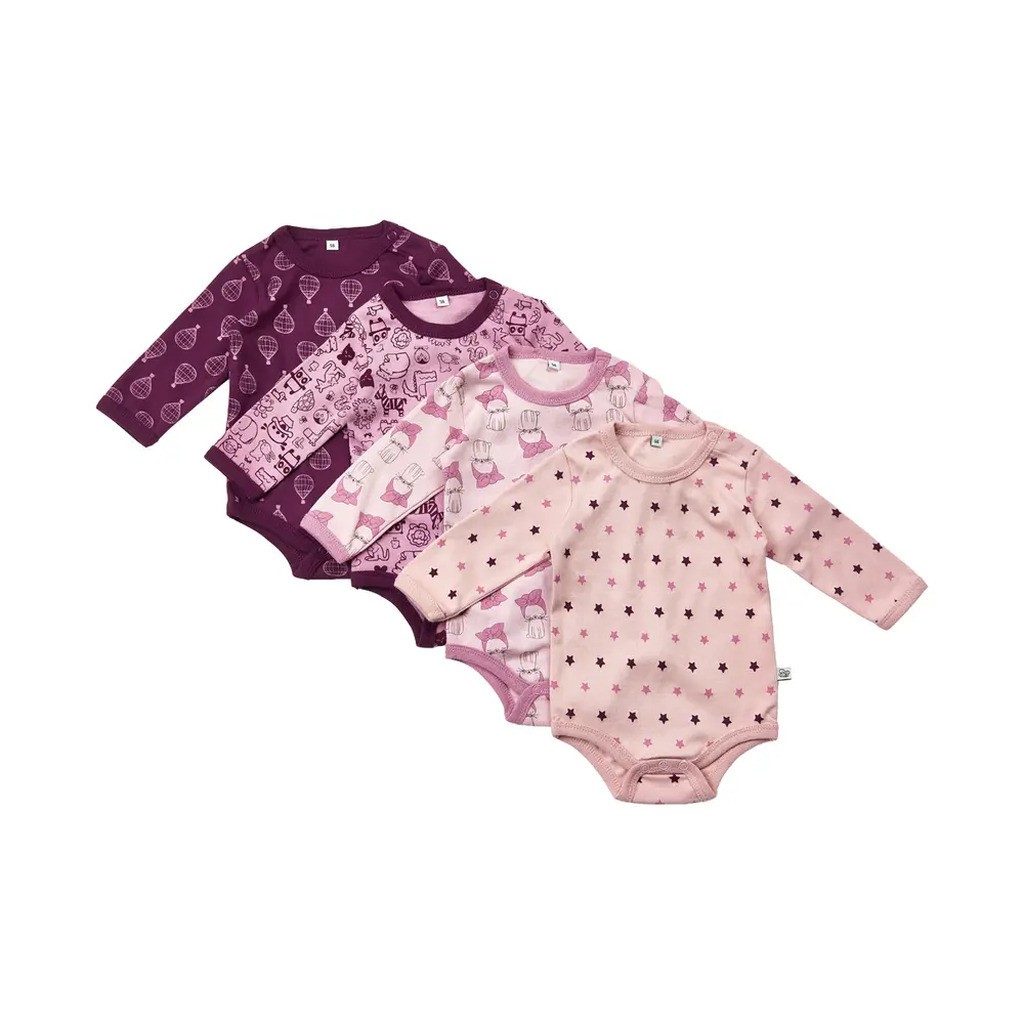 Bodystocking 4 pakke - 600Lilac - 80