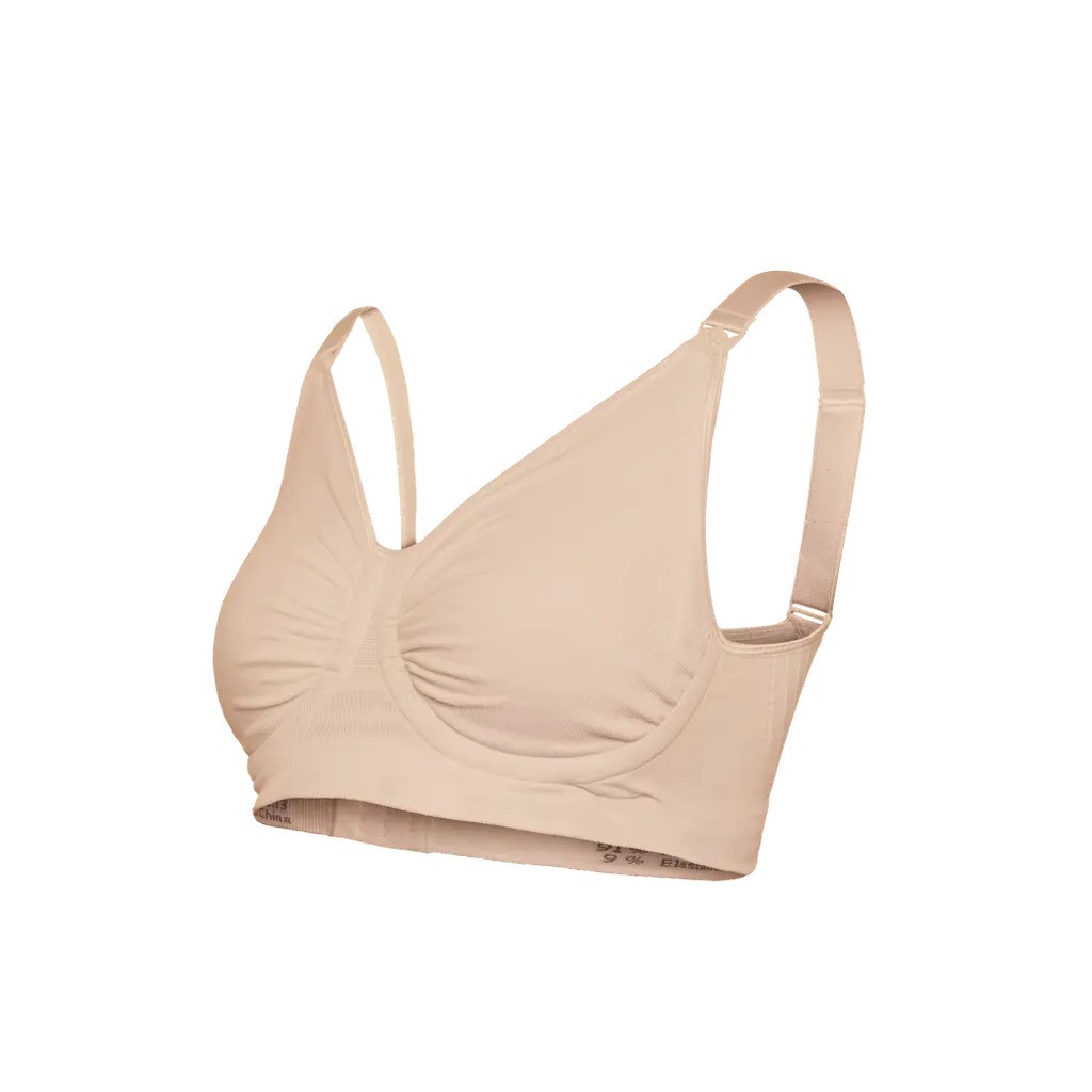Graviditets  amme BH med carri-gel beige XL