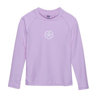 T-shirt langærmet - Lavender Mist - 128