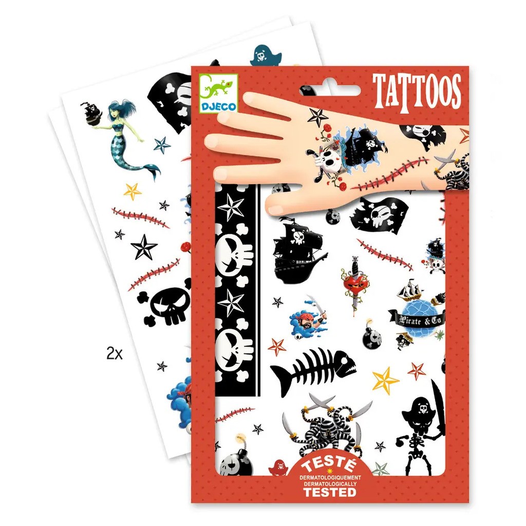 Tattoos, Pirater