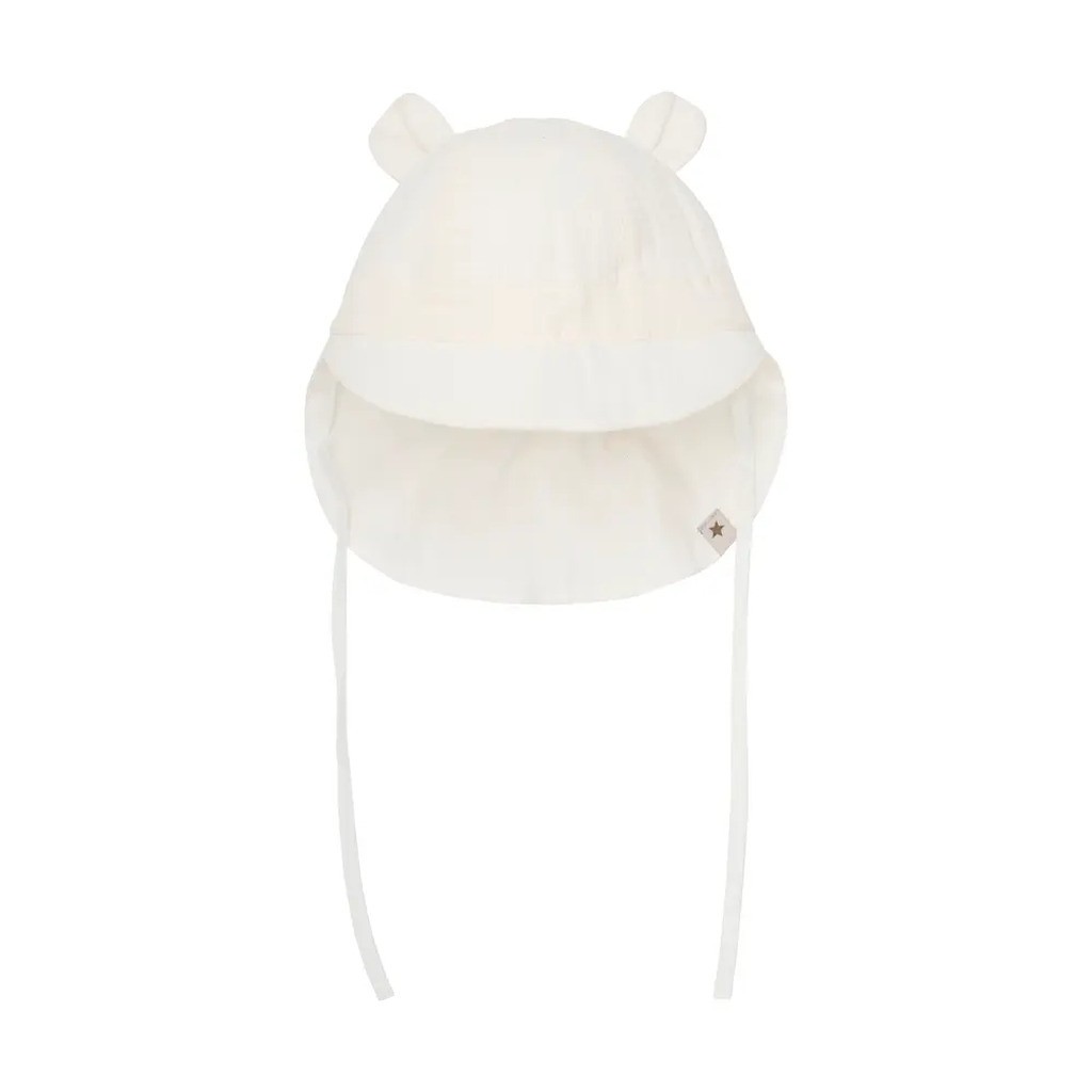 Sommerhat m. Ører Muslin - 1015 - 8692
