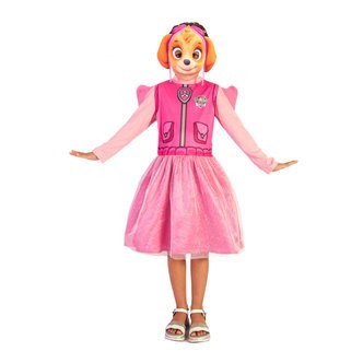 Paw Patrol Skye kostume - ROSA - 3-4 ÅR