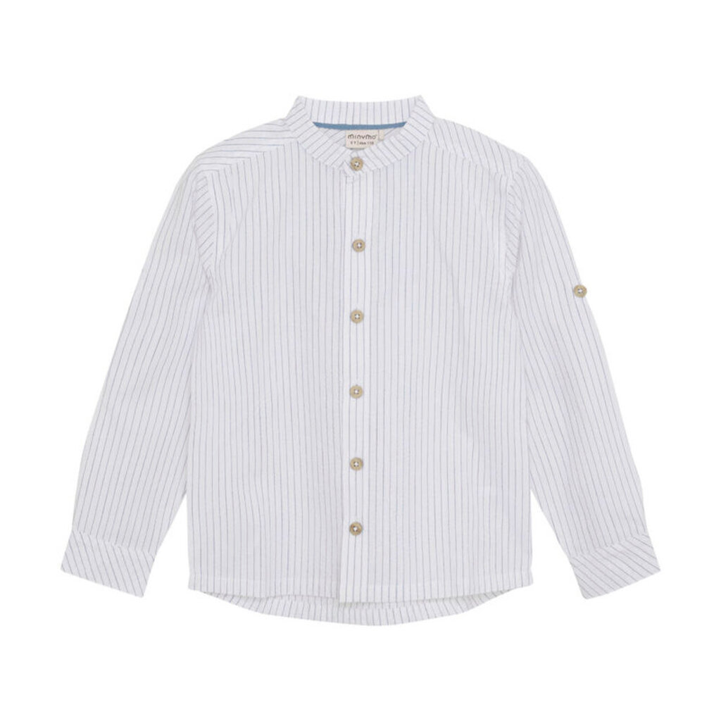Skjorte langærmet - Bright White - 92