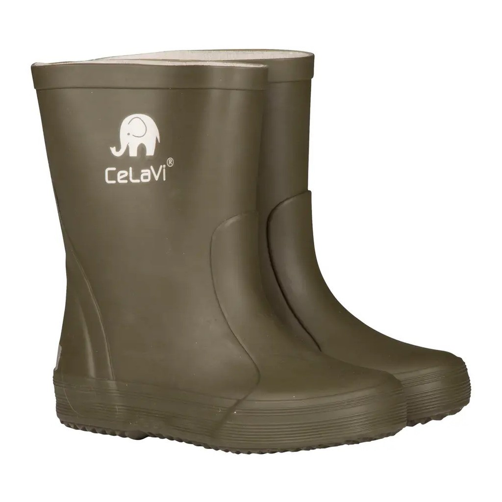 Basic Gummistøvle - Army 988 - 30