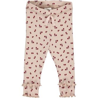 Berry leggings - Spa rose/Fig/Berry red - 86