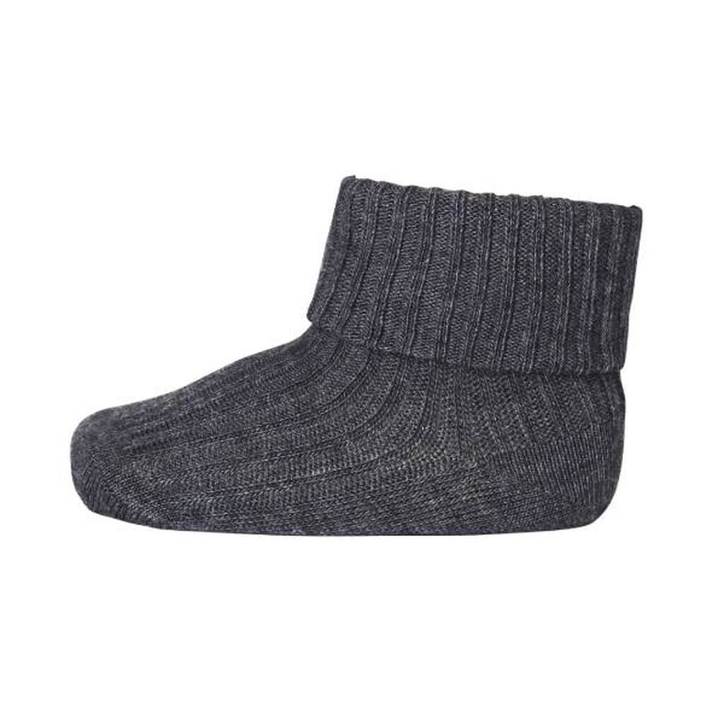 MP Denmark - MP Strømper Anklesock - Dark Grey - 15-16