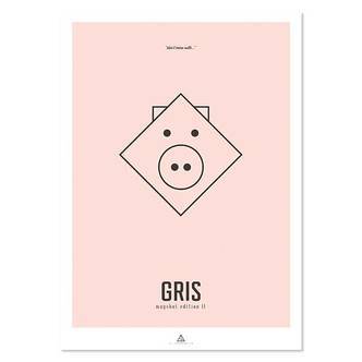 Arthur Zoo - First Edition - "Gris" - A4