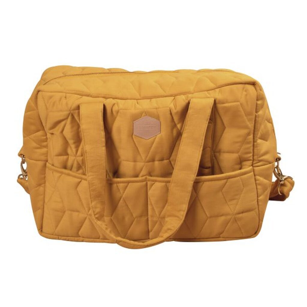 Filibabba - Pusletaske Mommy Bag - Golden Mustard - One size