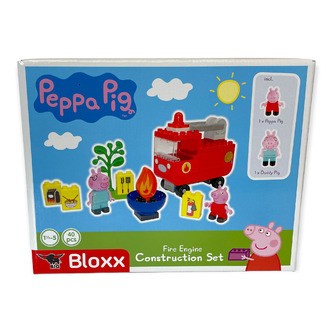 Gurli Gris BIG Bloxx Brandbil m40 dele og 2 Figurer