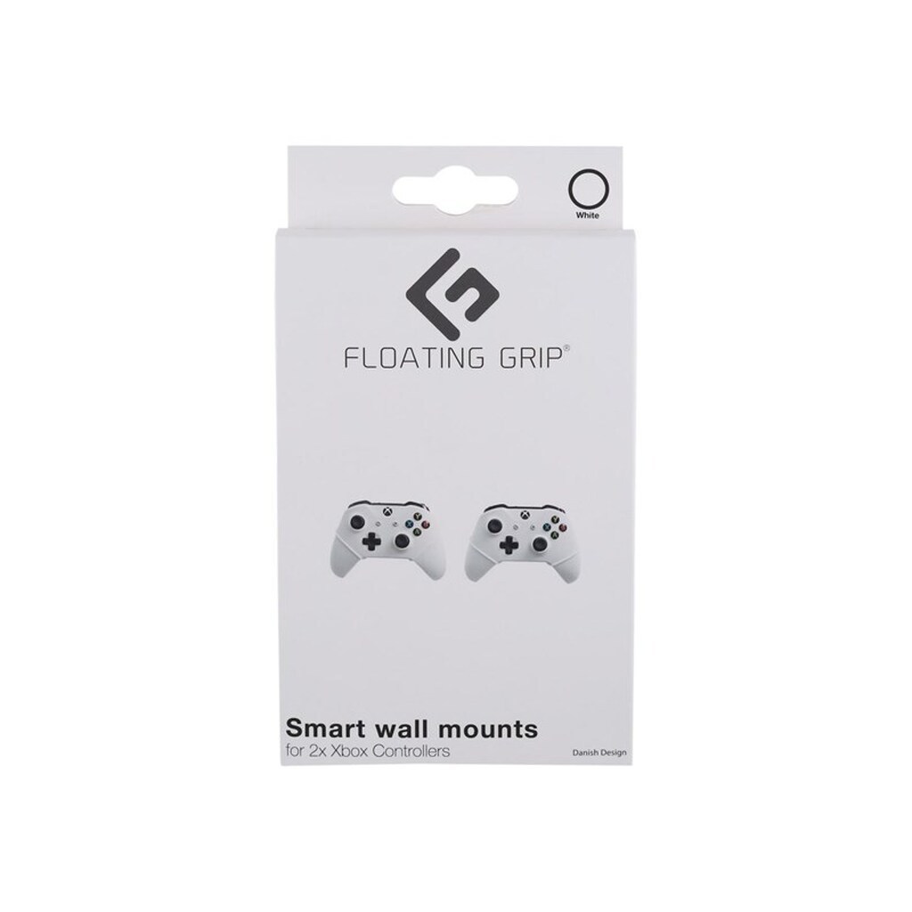 Floating Grip 2x Xbox controller Wall Mounts - White - Accessories for game console - Microsoft Xbox One S