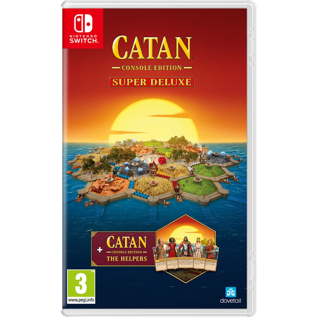 CATAN - Console Edition (Super Deluxe) - Nintendo Switch - Strategi