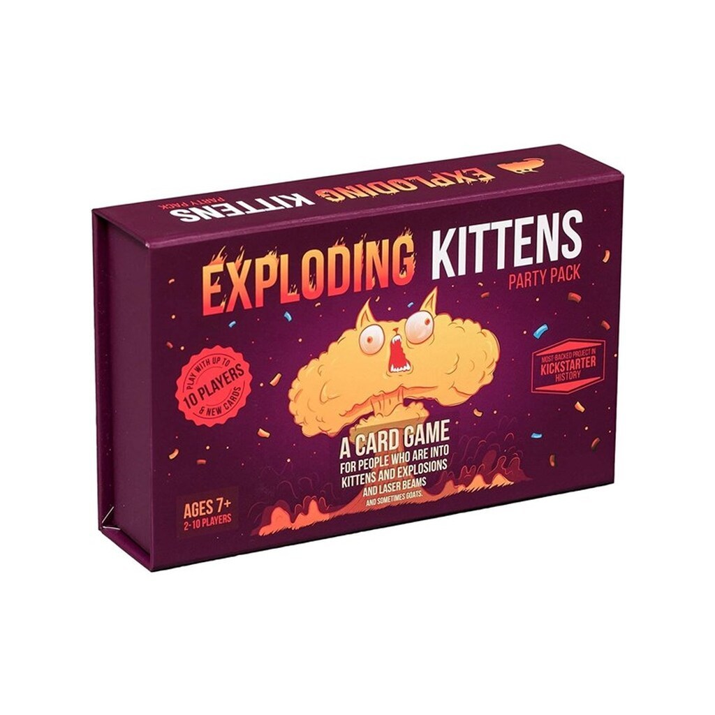 Exploding Kittens Party Pack Game (ENG)