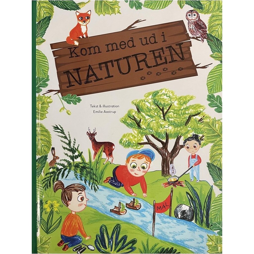 Kom med ud i naturen - Børnebog - hardcover