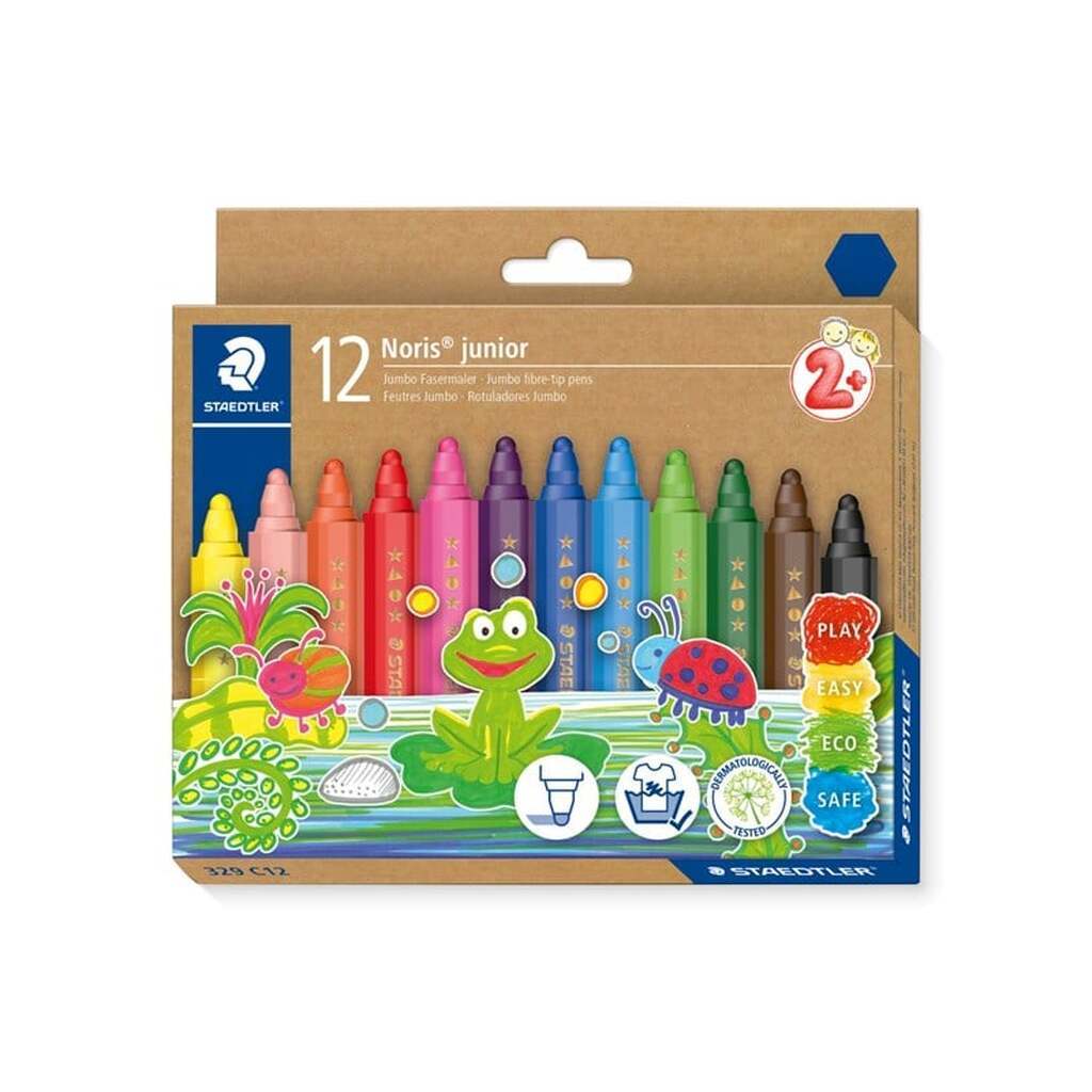 Staedtler Noris Junior Tusch 12 stkass