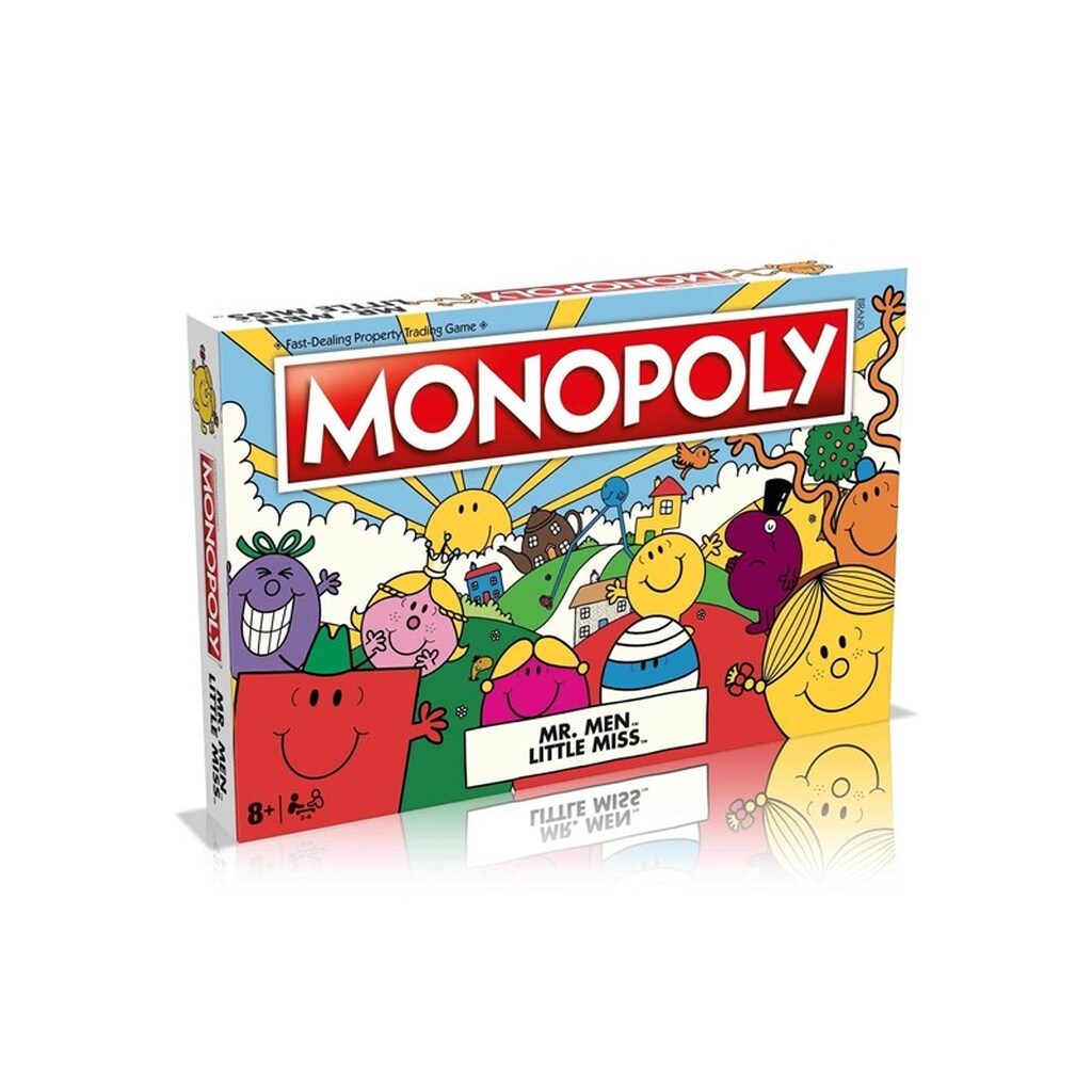 Winning Moves Monopoly Mr Men and Little Miss (English)