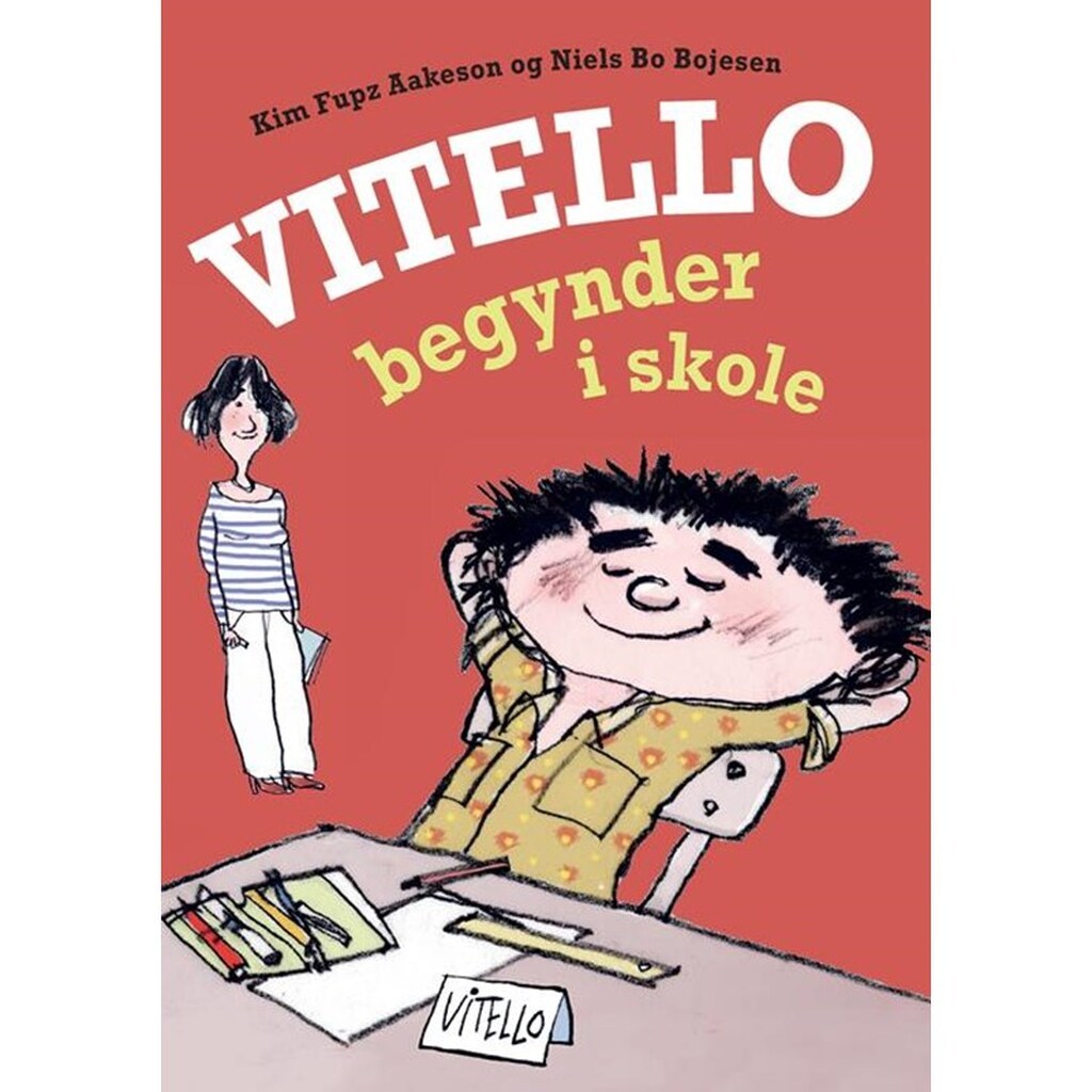 Vitello begynder i skole - Børnebog - hardcover