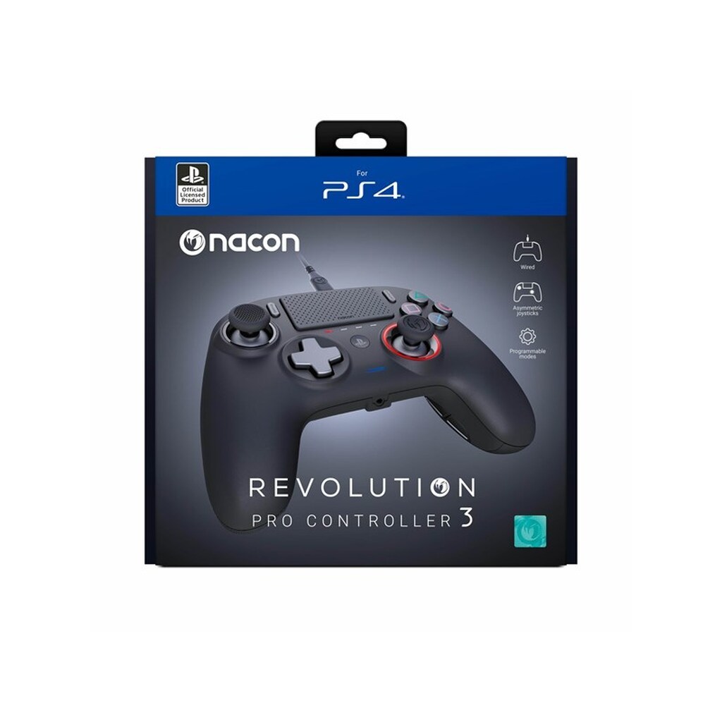 NACON Revolution Pro Controller 3 - Wired Controller - Sony PlayStation 4