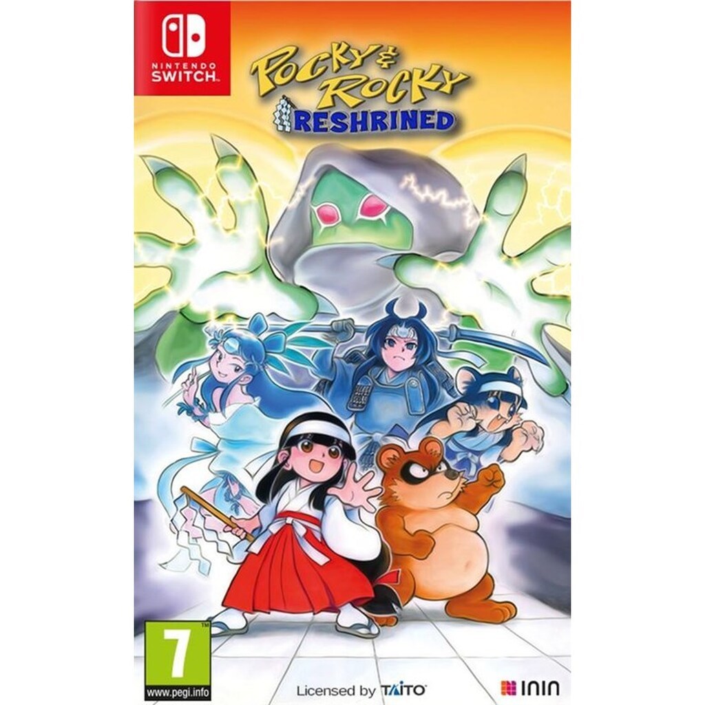 Pocky amp; Rocky Reshrined - Nintendo Switch - Action