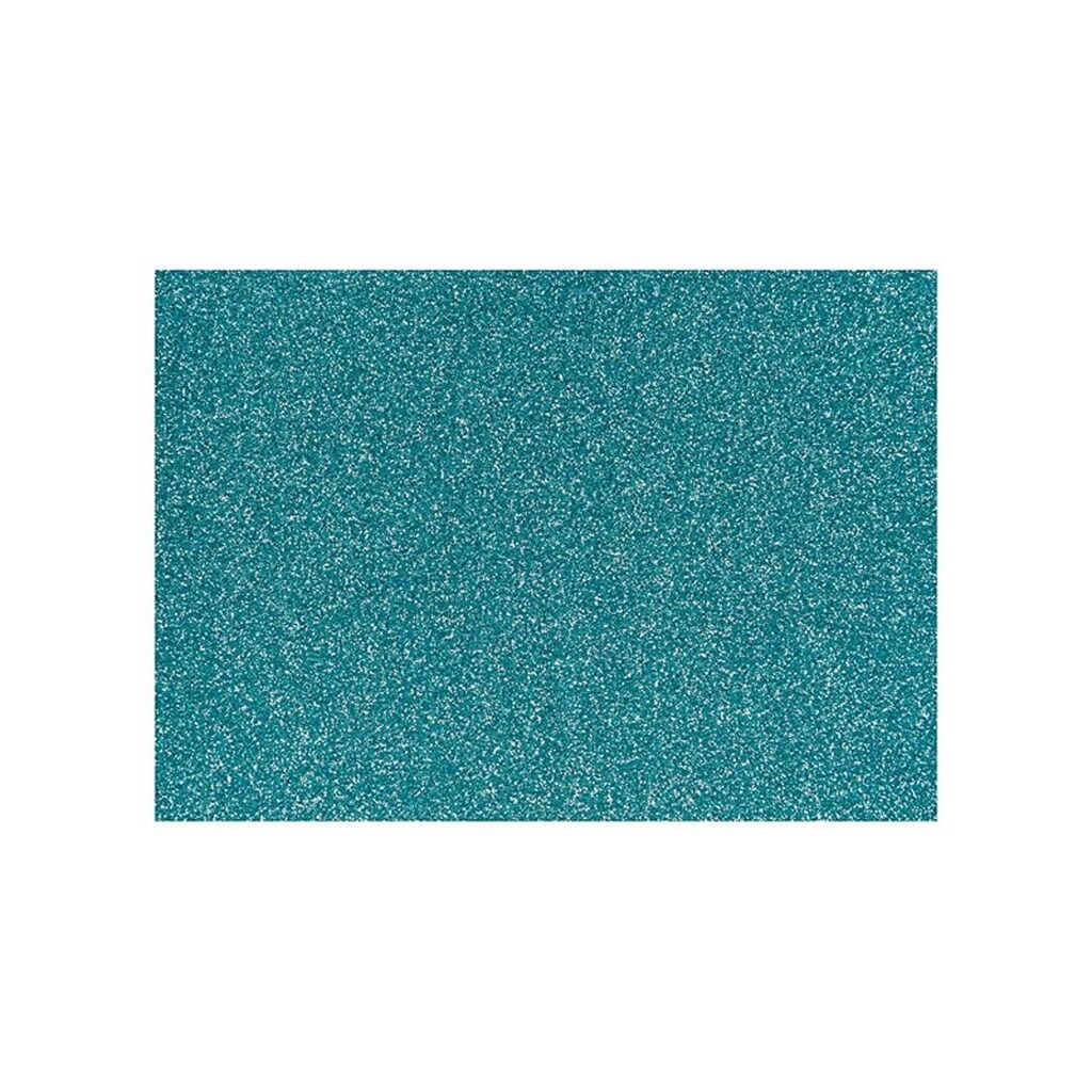 Creativ Company Iron-on Foil Glitter Light Blue A5