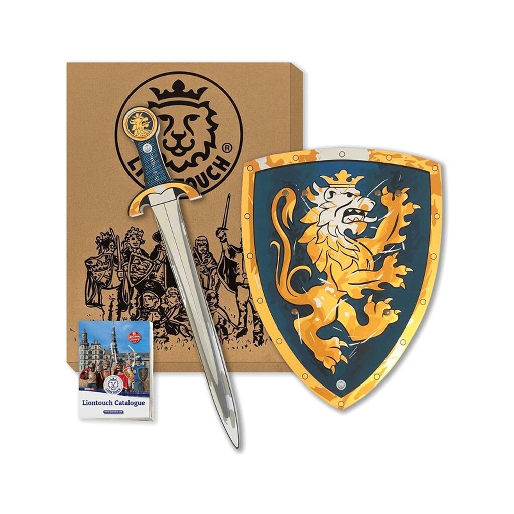Liontouch Noble Knight Set · Sword amp; Shield Blue