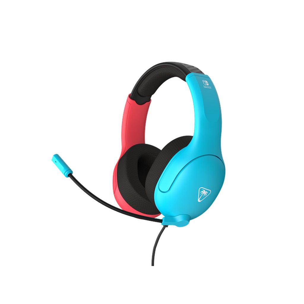 Turtle Beach Airlite Fit - Neon Blue amp; Red - Wired Headset - Nintendo Switch