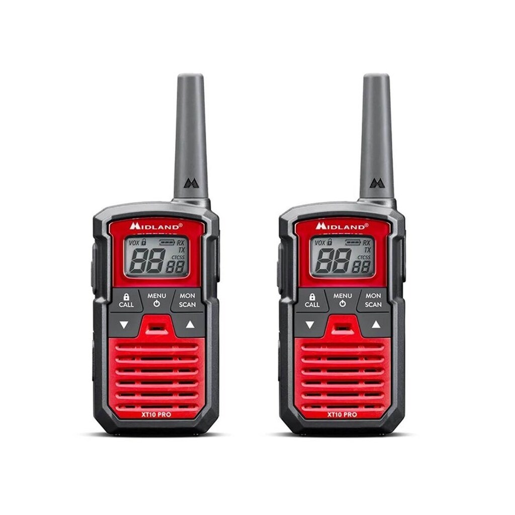 MIDLAND Walkie Talkie XT10 Pro BlackRed