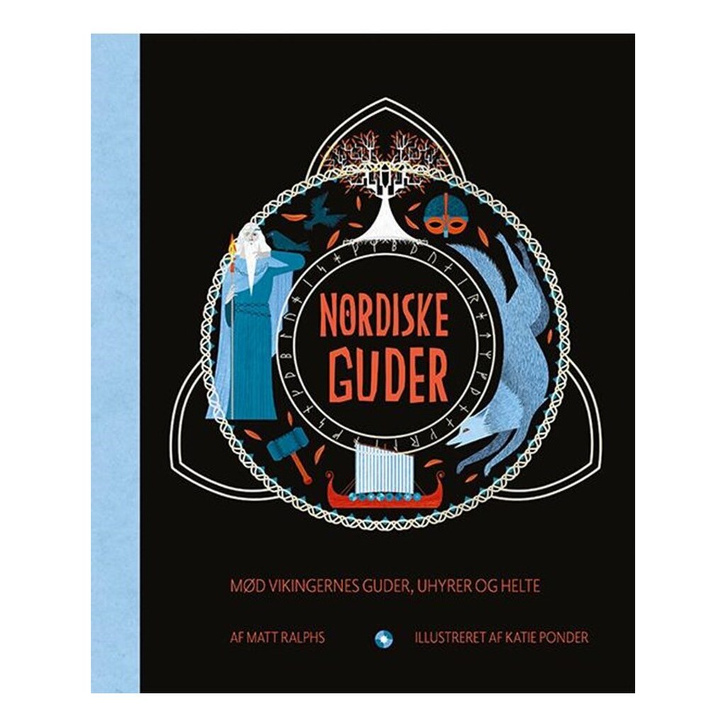 Nordiske guder - Børnebog - hardcover