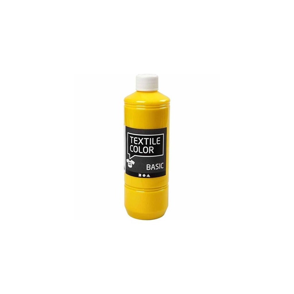 Creativ Company Textile paint - Primary Yellow 500ml