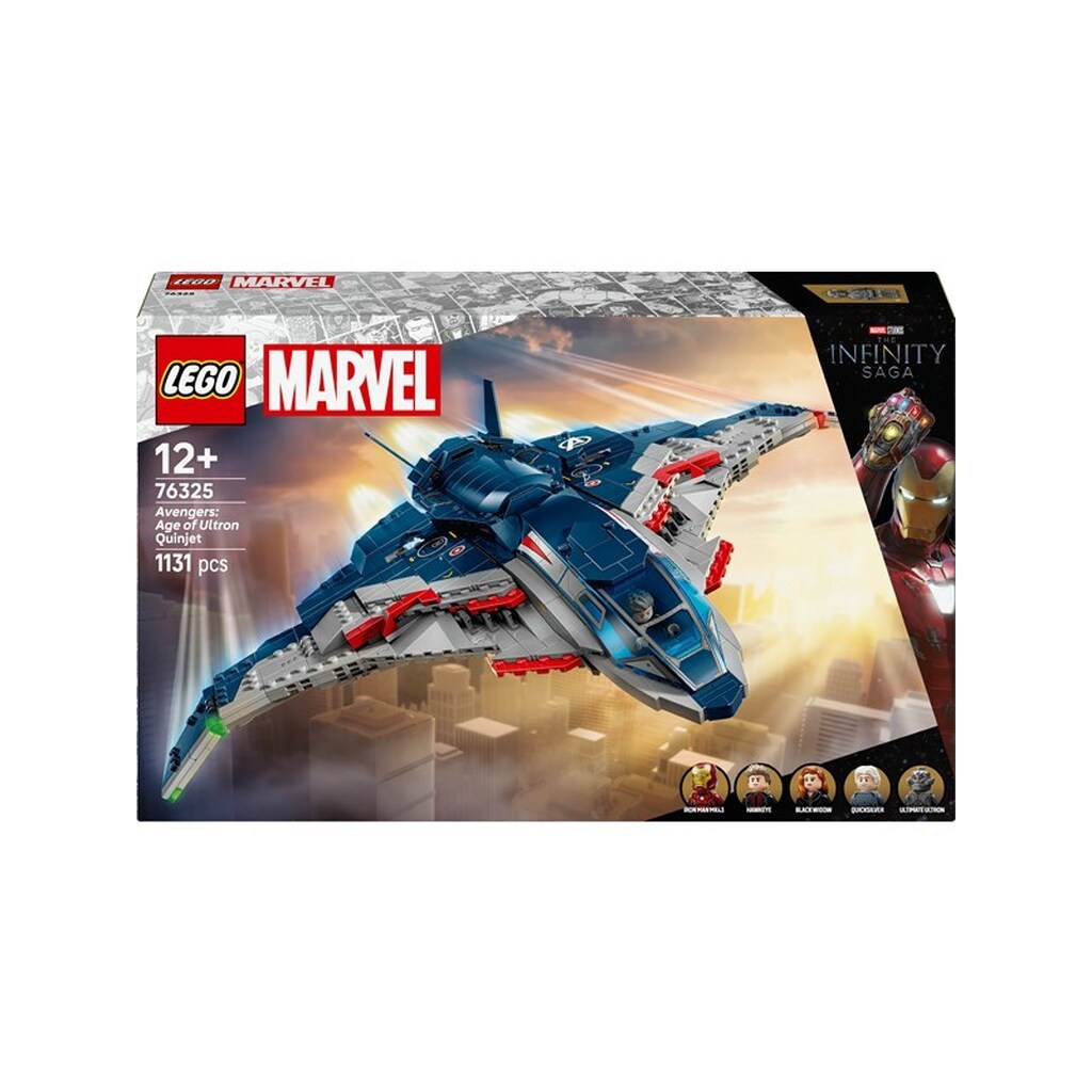 LEGO 76325 Avengers: Age of Ultron Quinjet