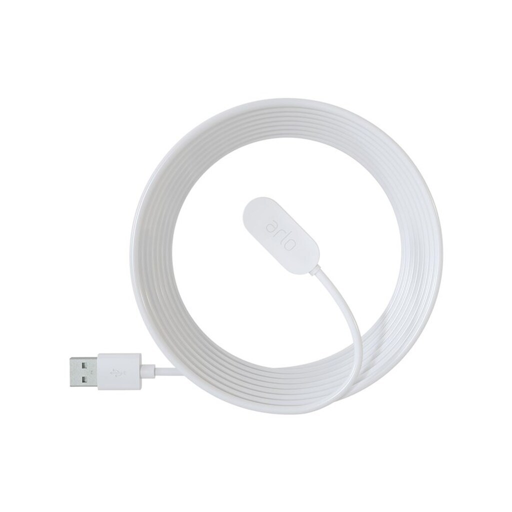 Arlo Ultra amp; Pro 3 Indoor Magnetic Charging Cable - White