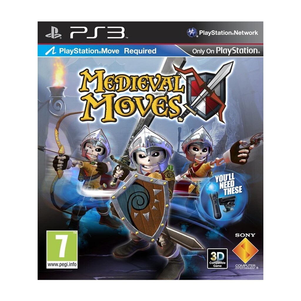 Medieval Moves - Sony PlayStation 3 - Action/Adventure