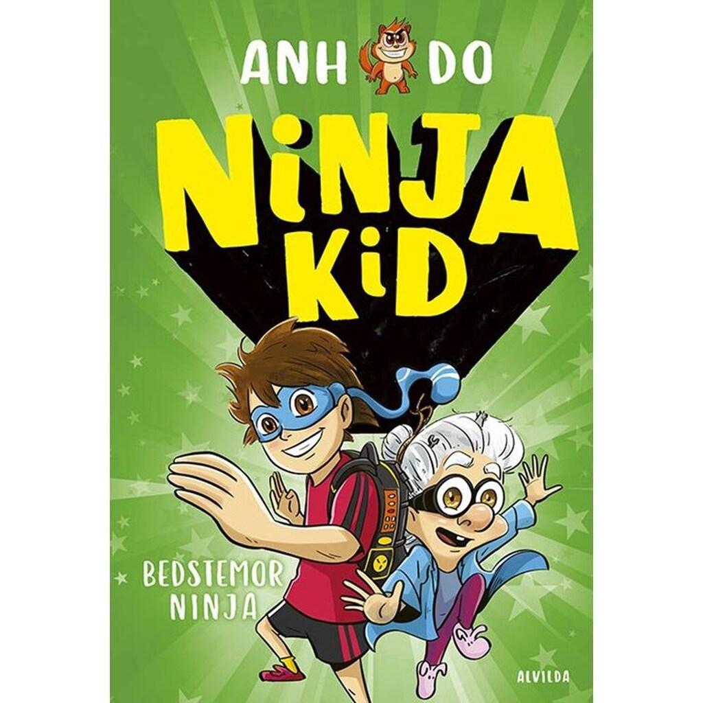 Ninja Kid 3: Bedstemor ninja - Børnebog - hardcover