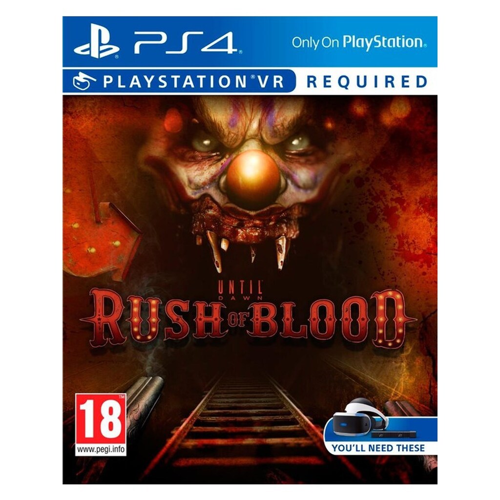Until Dawn: Rush of Blood - Sony PlayStation 4 - Virtual Reality