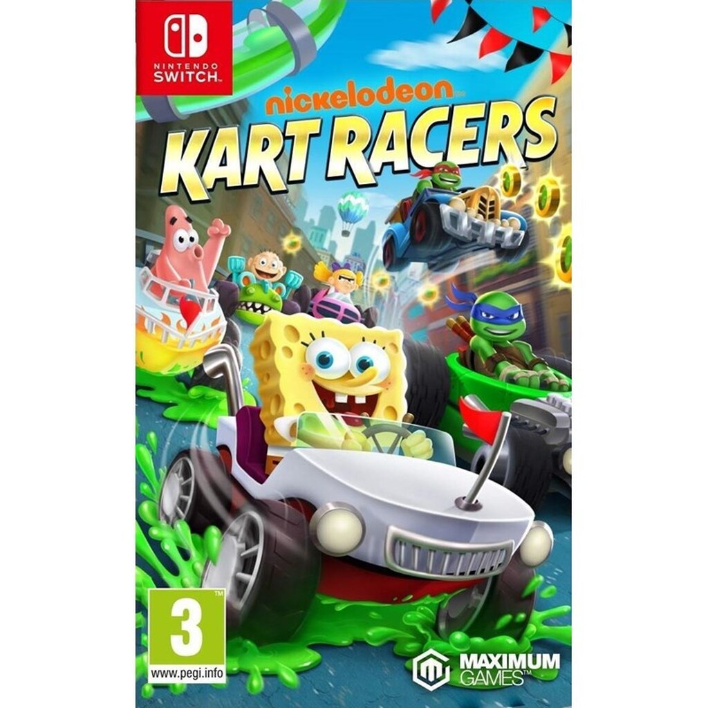 Nickelodeon Kart Racers (Code in a Box) - Nintendo Switch - Racing
