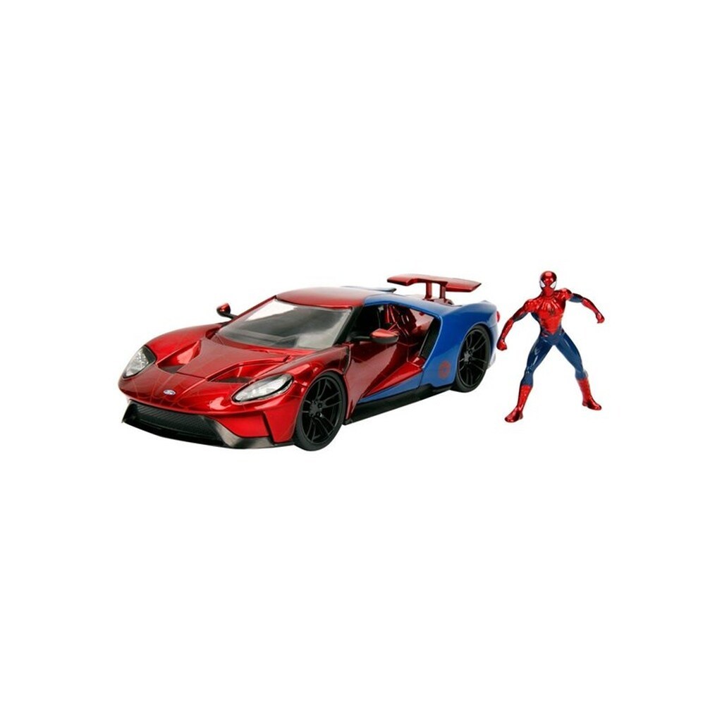 SIMBA DICKIE GROUP Marvel Hollywood Rides - Spider-Man &amp; 2017 Ford GT
