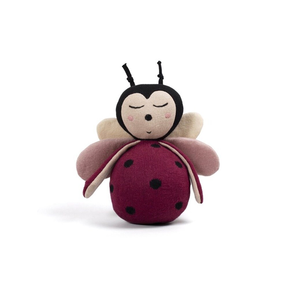 Filibabba Tumbler - Lullu the ladybug deeply red