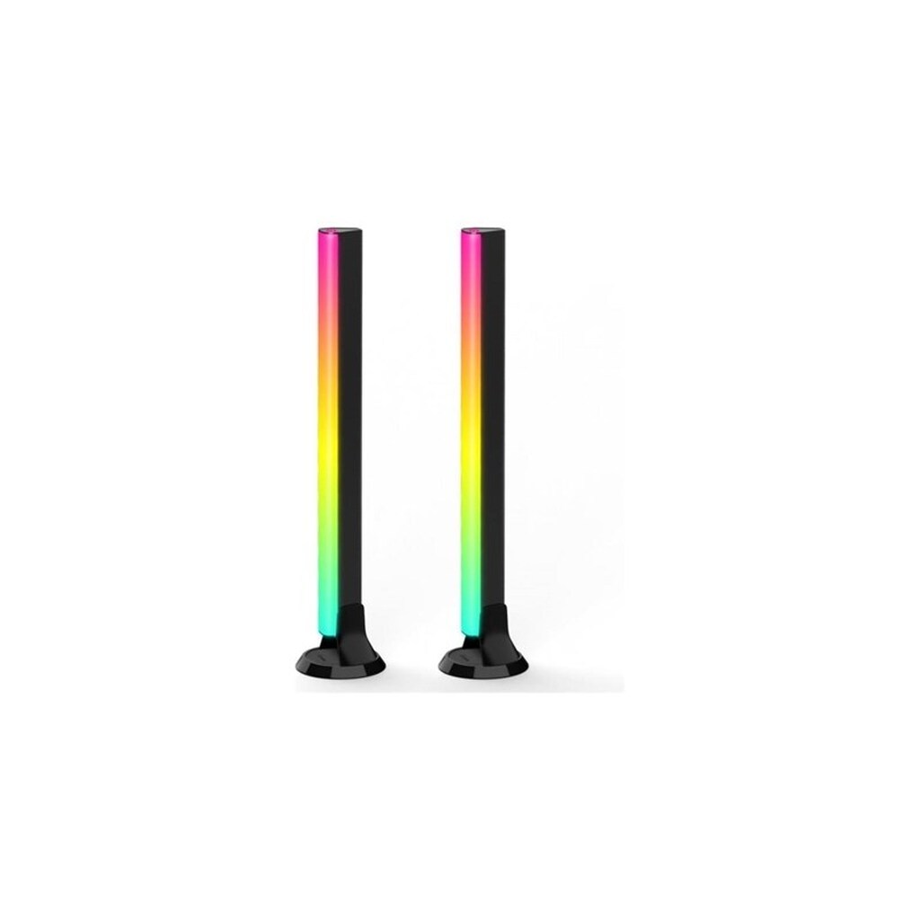 Govee RGBIC H6046 - light bar - LED - 13 W - RGBIC - 2000 K - black (pack of 2)