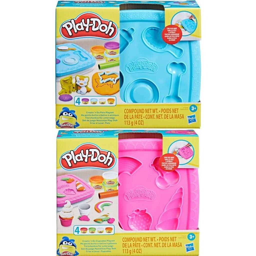 Hasbro Play-Doh Playset Create apos;n Go (Assorted)