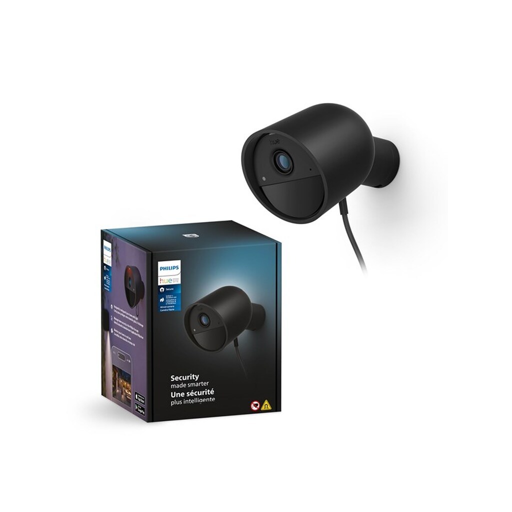 Philips Hue Secure Camera Wired | Black 1 pack