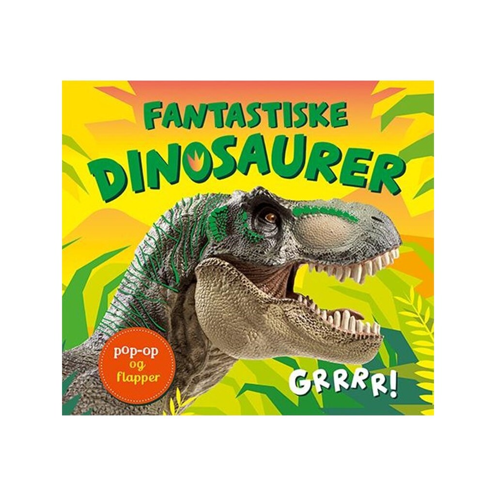 Fantastiske dinosaurer - Børnebog - Papbøger