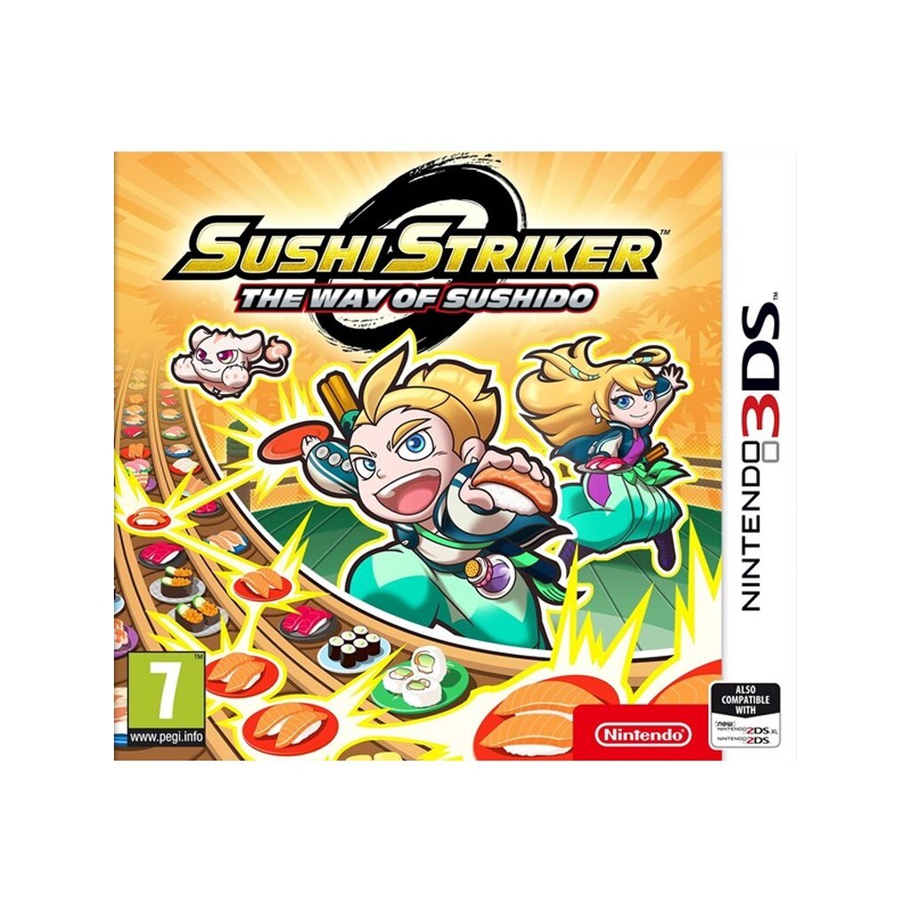 Sushi Striker: Way of the Sushido - Nintendo 3DS - Action