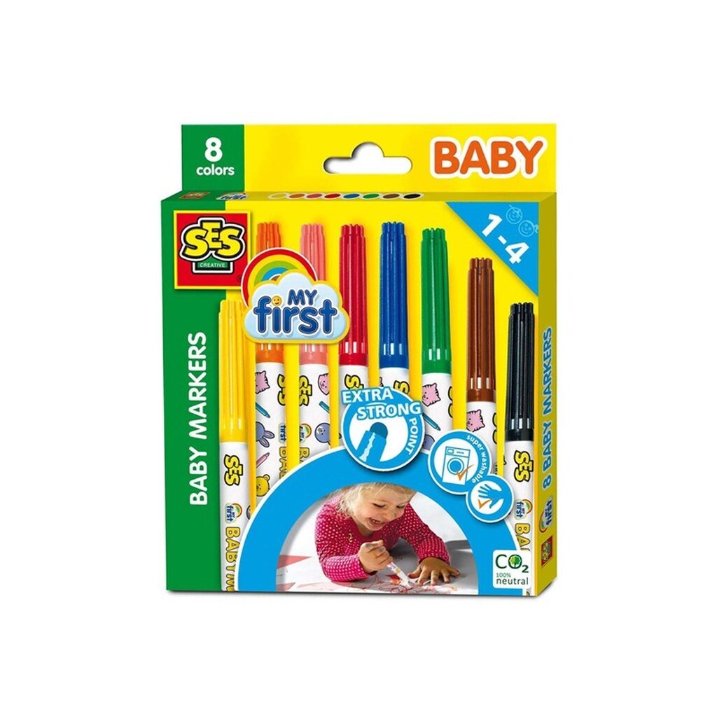 SES My first Baby Markers 8pcs.